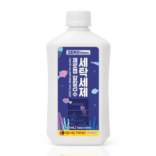 Nước giặt kiềm mạnh Zerochem 480ml