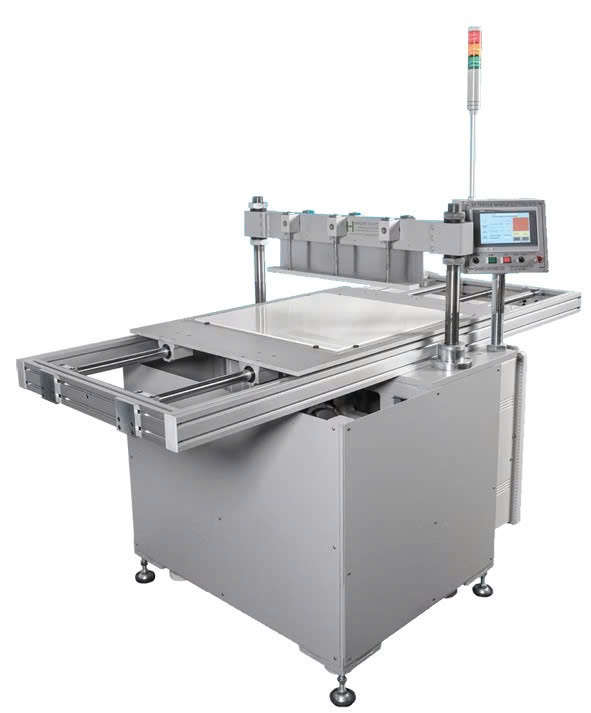 Máy cắt mẫu dệt (bán tự động)